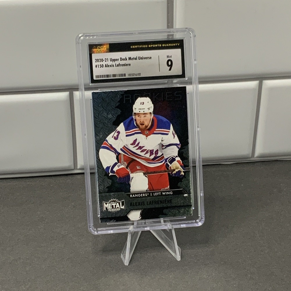 2020-21 SkyBox Metal Universe #150 Alexis Lafreniere RC